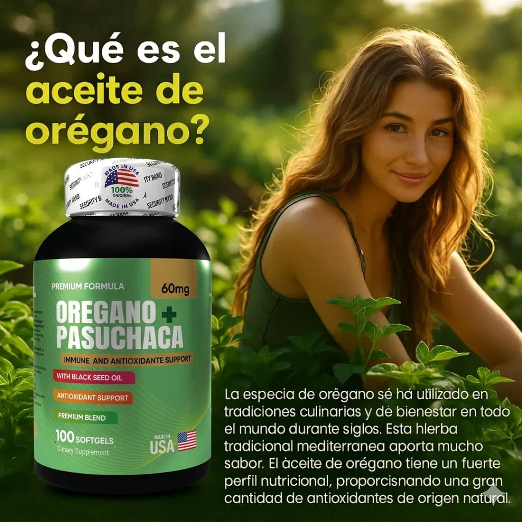 CAPSULAS OREGANO X 2UND